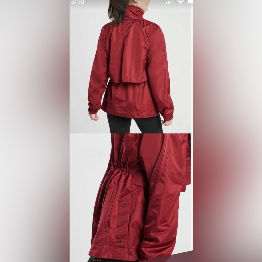 Athleta Escape Jacket. Women’s S. Deep red. Excellent condition - Picture 6 of 16